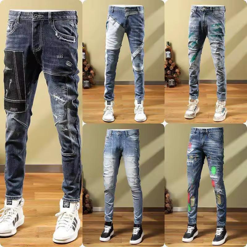 Wholesale Men’s Jeans – Fashionable Skinny & Casual Fit (Random Delivery)