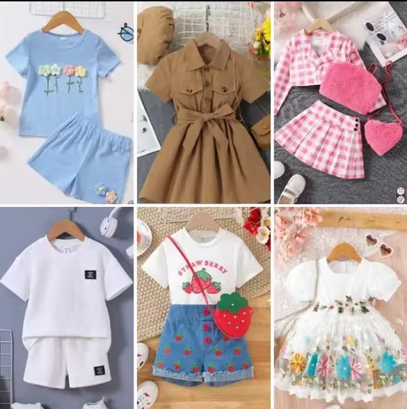 Wholesale Kids’ Clothing – Boys & Girls 0–12 Years (Mixed Bales, Random Delivery)