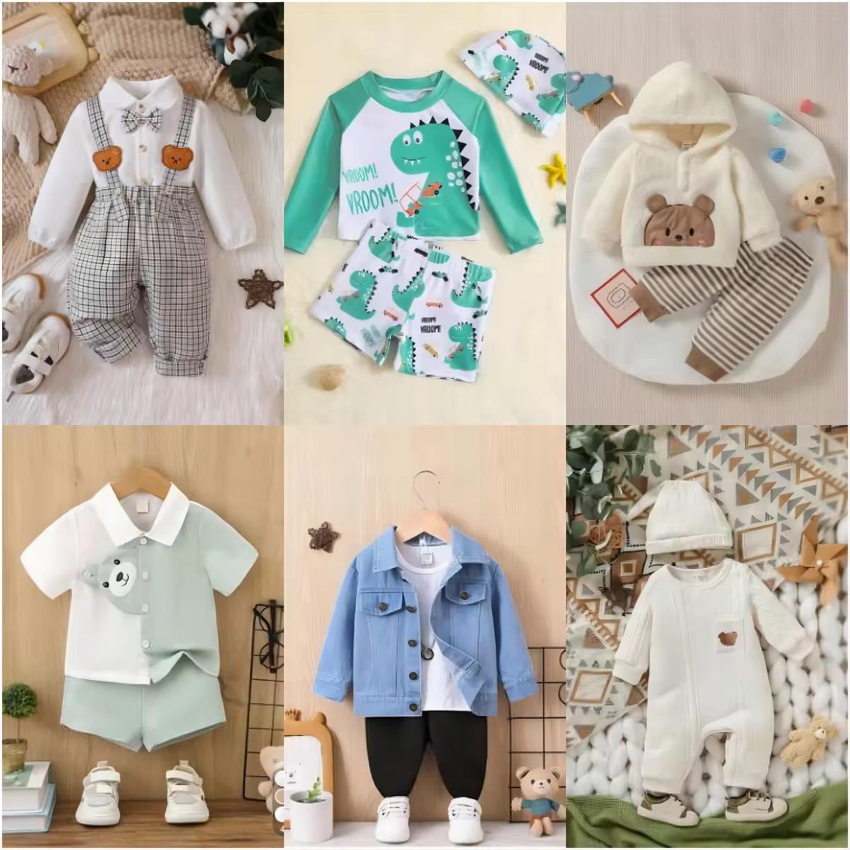 Wholesale Kids’ Clothing – Boys & Girls 0–12 Years (Mixed Bales, Random Delivery)