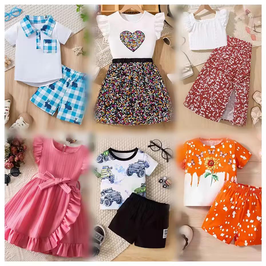 Wholesale Kids’ Clothing – Boys & Girls 0–12 Years (Mixed Bales, Random Delivery)