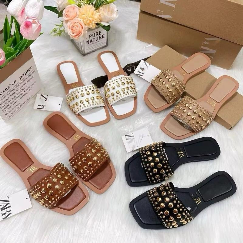 Wholesale Women’s Summer Slippers – Beach Flip Flops & Crystal Sandals (Random Delivery)