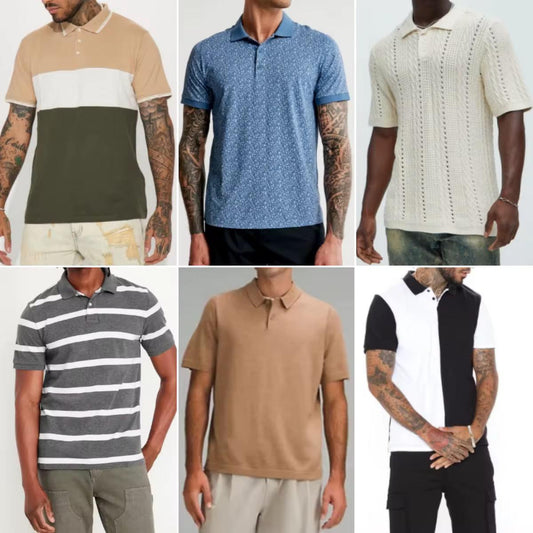 Wholesale Men’s Fashion Clothing – Casual T-Shirts, Pants, Shirts & Polo Shirts (Random Delivery)