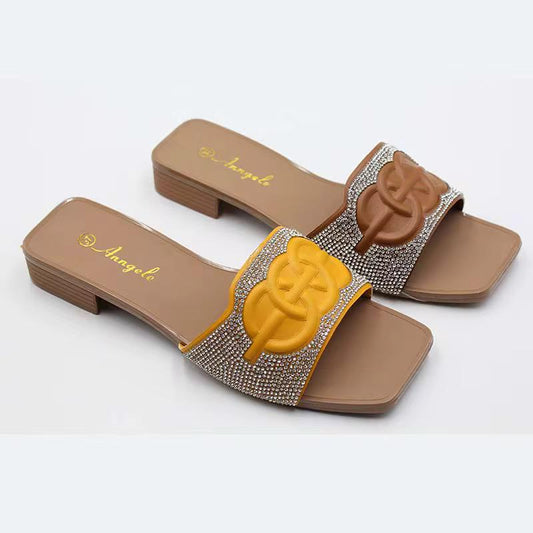 Wholesale Women’s Summer Slippers – Beach Flip Flops & Crystal Sandals (Random Delivery)
